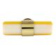 Yellow White Tube Resin Cabinet Knobs